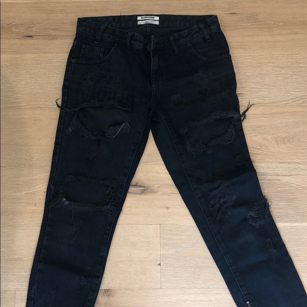 One teaspoon distressed jeans